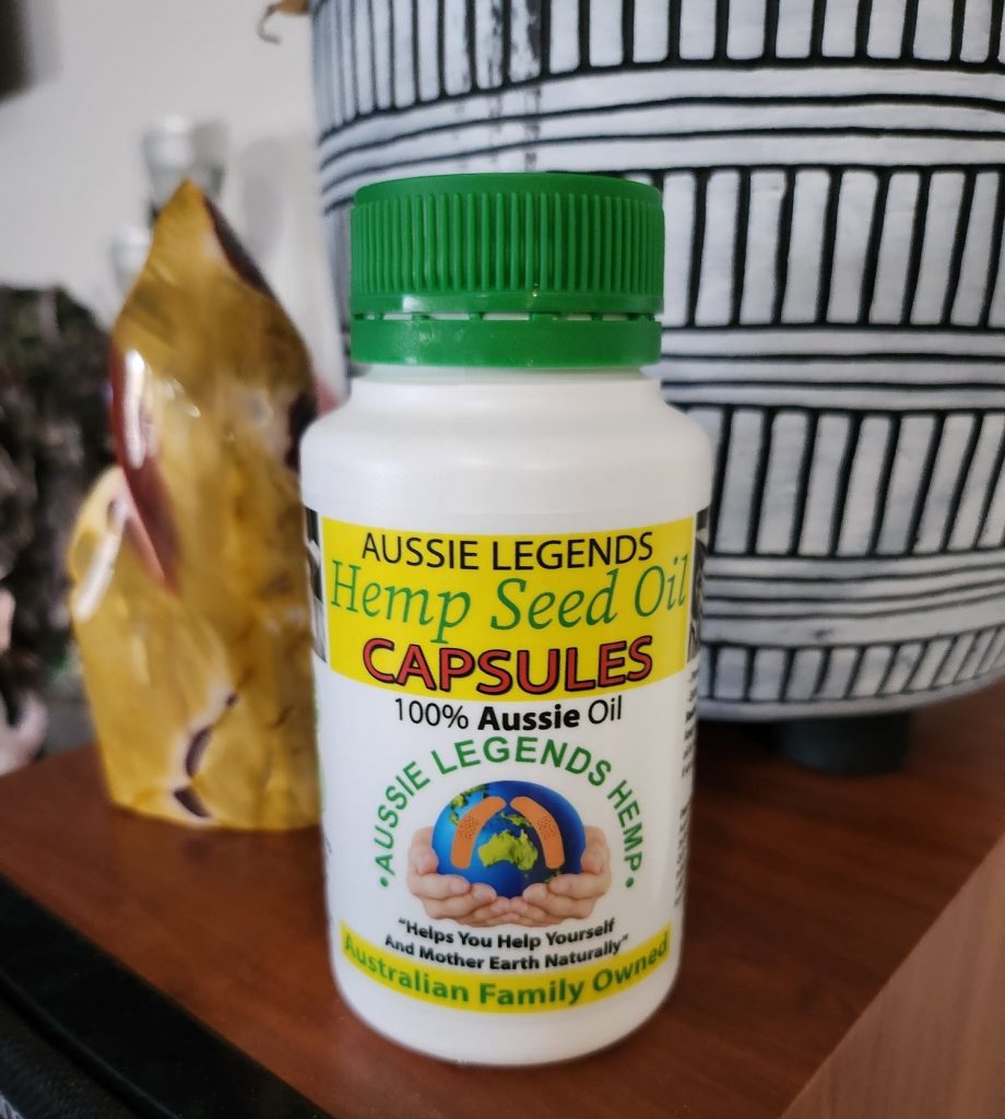 HEMP SEED OIL CAPSULES 60PK My Magick Cauldron