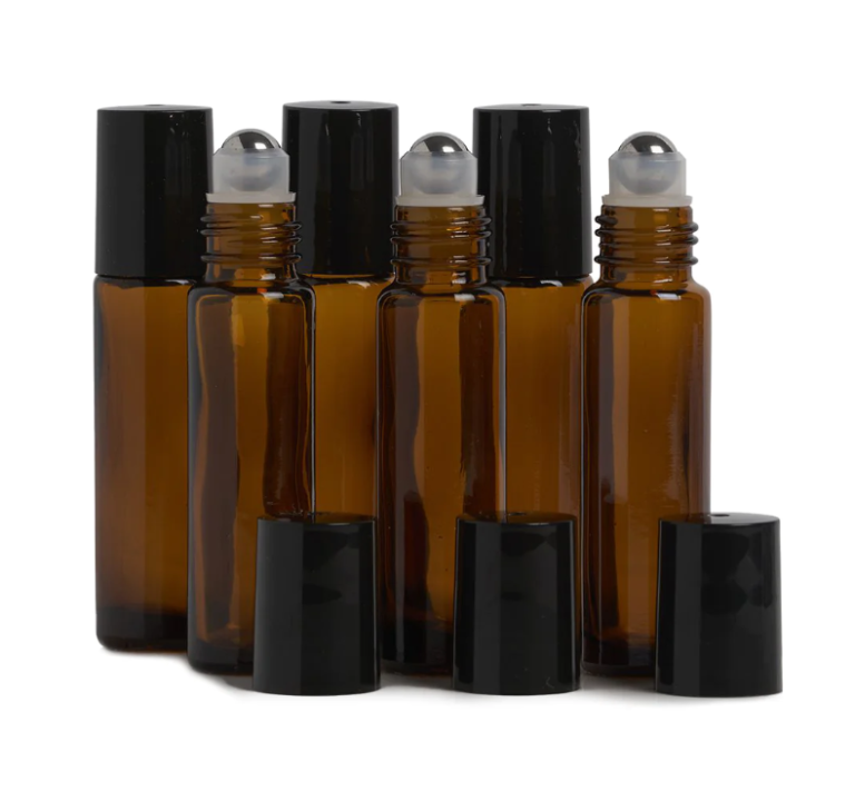 10ML AMBER ROLLERBALL BOTTLE KIT My Magick Cauldron